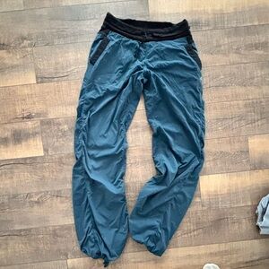 Lulu Blue scrunchy pants